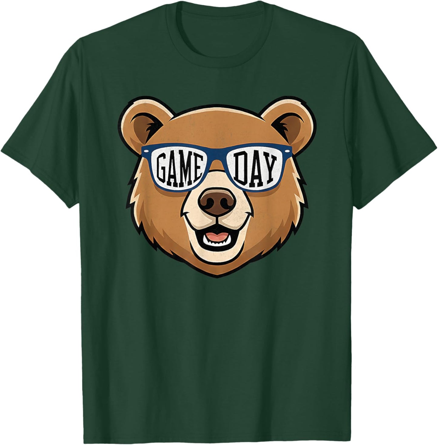 Bear Cub Game Day Graphic T-Shirt - T-Shirt | Forest