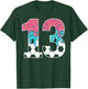 Soccer 13 Year Old Ice Cream Drip Youth 13th Birthday Boy 13 T-Shirt - T-Shirt | Forest