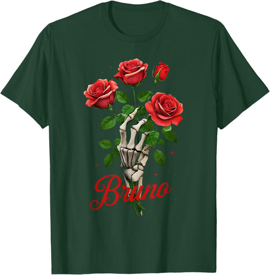 Retro Bruno First Name Personalized 80's T-Shirt - T-Shirt | Forest