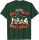 are You Fall o ween Directions Funny Halloween Teacher Ghost T-Shirt - T-Shirt | Forest