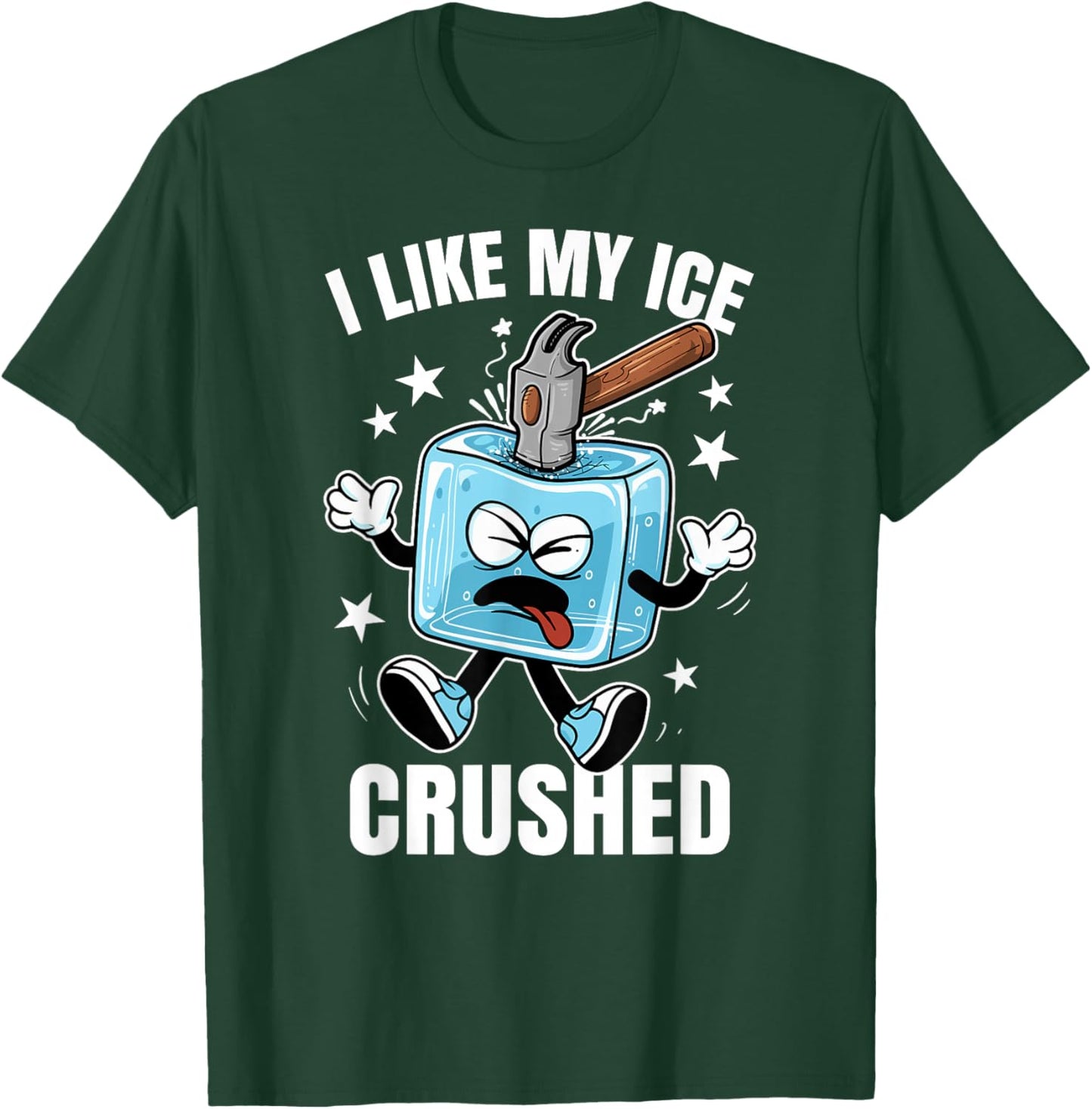 I Like My Ice Crushed Funny Subtle Immigrants Abolish T-Shirt - T-Shirt | Forest