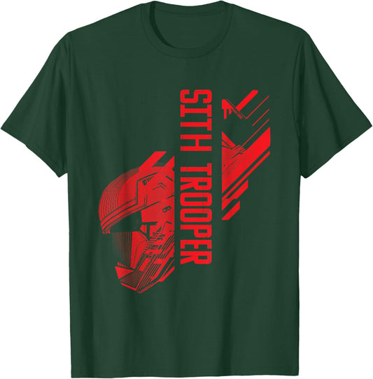 Star Wars Revenge of The Sith Trooper Red Helmet Tech T-Shirt - T-Shirt | Forest