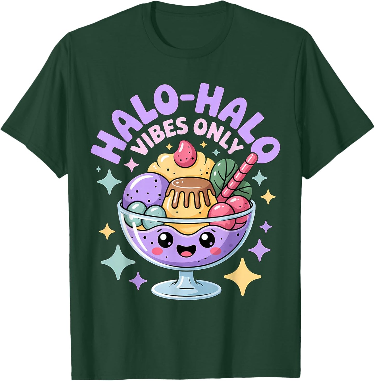 Cute Halo-Halo Filipino Dessert Pinay Pinoy T-Shirt - T-Shirt | Forest