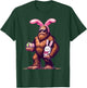Bigfoot Bunny Easter Day Sasquatch Boys Men Funny Costume T-Shirt - T-Shirt | Forest