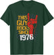 50th Birthday Born in Guy Rocks Since 1976 T-Shirt - T-Shirt | Forest