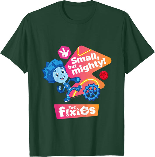 The Fixies Nolik Small But Mighty Kids T-Shirt - T-Shirt | Forest