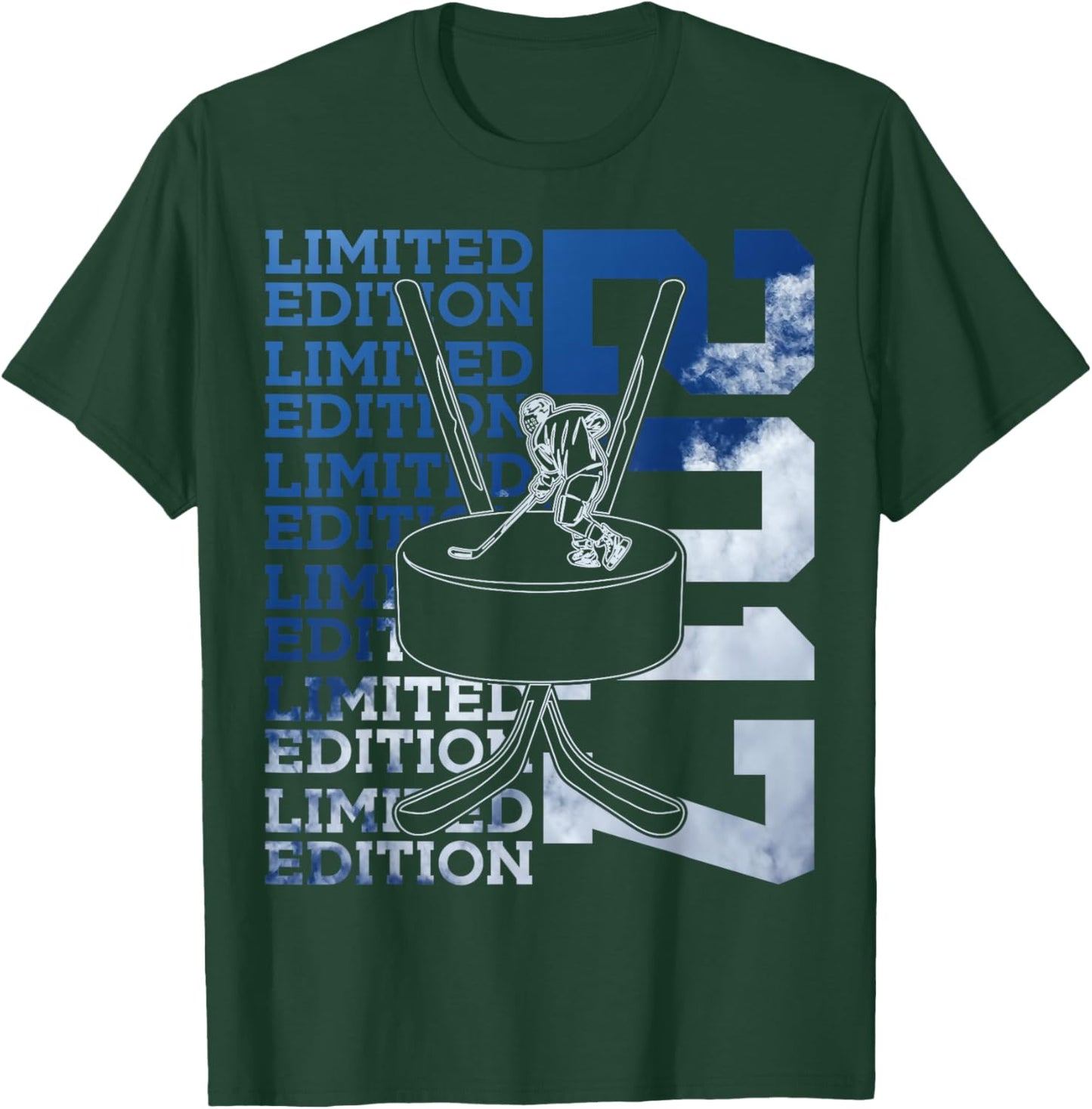Limited Edition 2017 ICE Hockey 9TH Birthday T-Shirt - T-Shirt | Forest