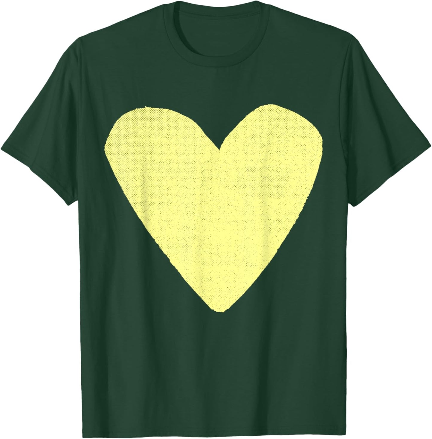 Boho Tops Valentines Day Cute Girls Pastel Yellow T-Shirt - T-Shirt | Forest