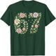 67 for Girls Floral Six Seven Flowers 6 7 Brainrot Meme Kids T-Shirt - T-Shirt | Forest