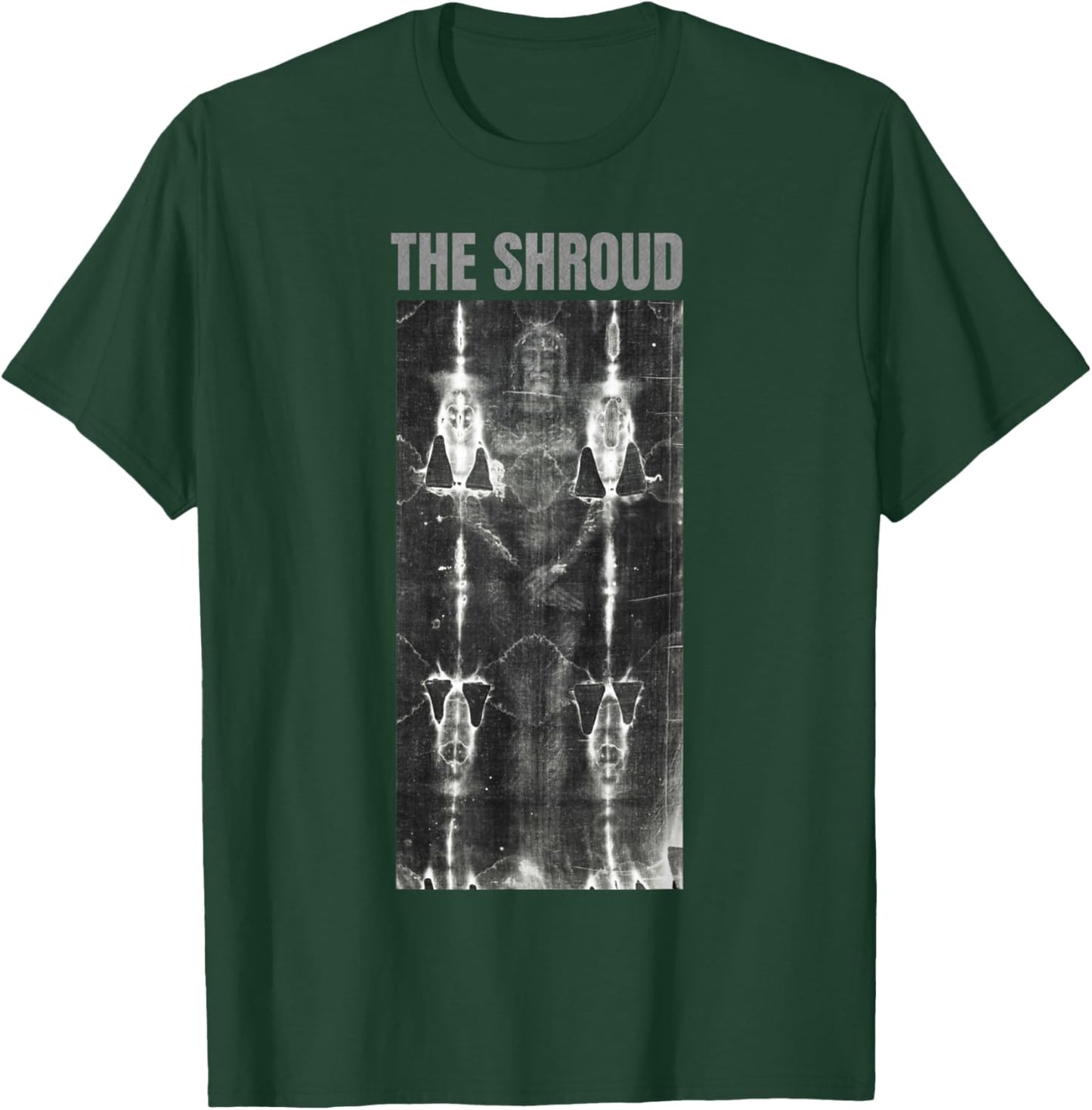 The Shroud of Turin Featuring Picture Burial Cloth of Jesus T-Shirt - T-Shirt | Forest