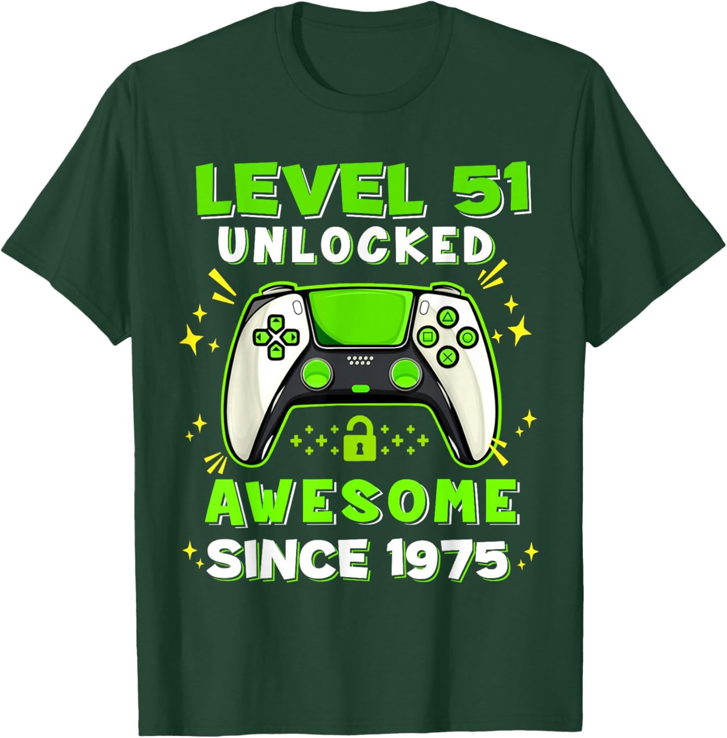 51st Birthday 51 Years Birthday Gifts T-Shirt - T-Shirt | Forest
