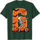 Six Seven Meme Couple Matching Skeleton Pumpkin Halloween T-Shirt - T-Shirt | Forest