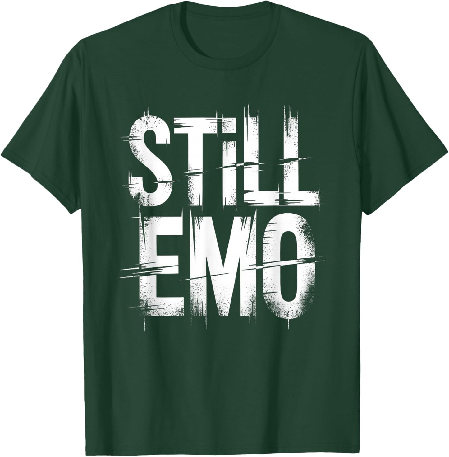 Still Emo Elder Emo Grunge Punk Graphic Goth Gothic Vintage T-Shirt - T-Shirt | Forest