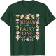 Memaw of The Fairy One 1St Birthday Girl Family Matching T-Shirt - T-Shirt | Forest