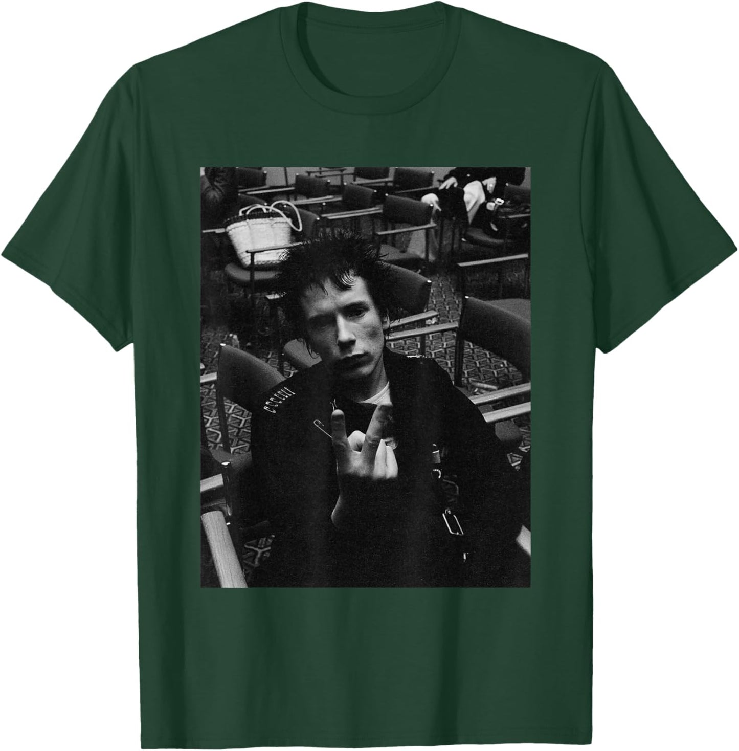 Sex Pistols Johnny Rotten Punks in London 1977 T-Shirt - T-Shirt | Forest