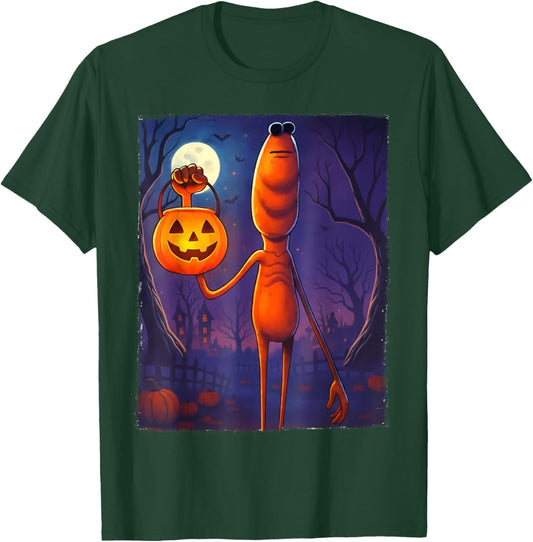 Marcus The Worm Halloween Custome T-Shirt - T-Shirt | Forest