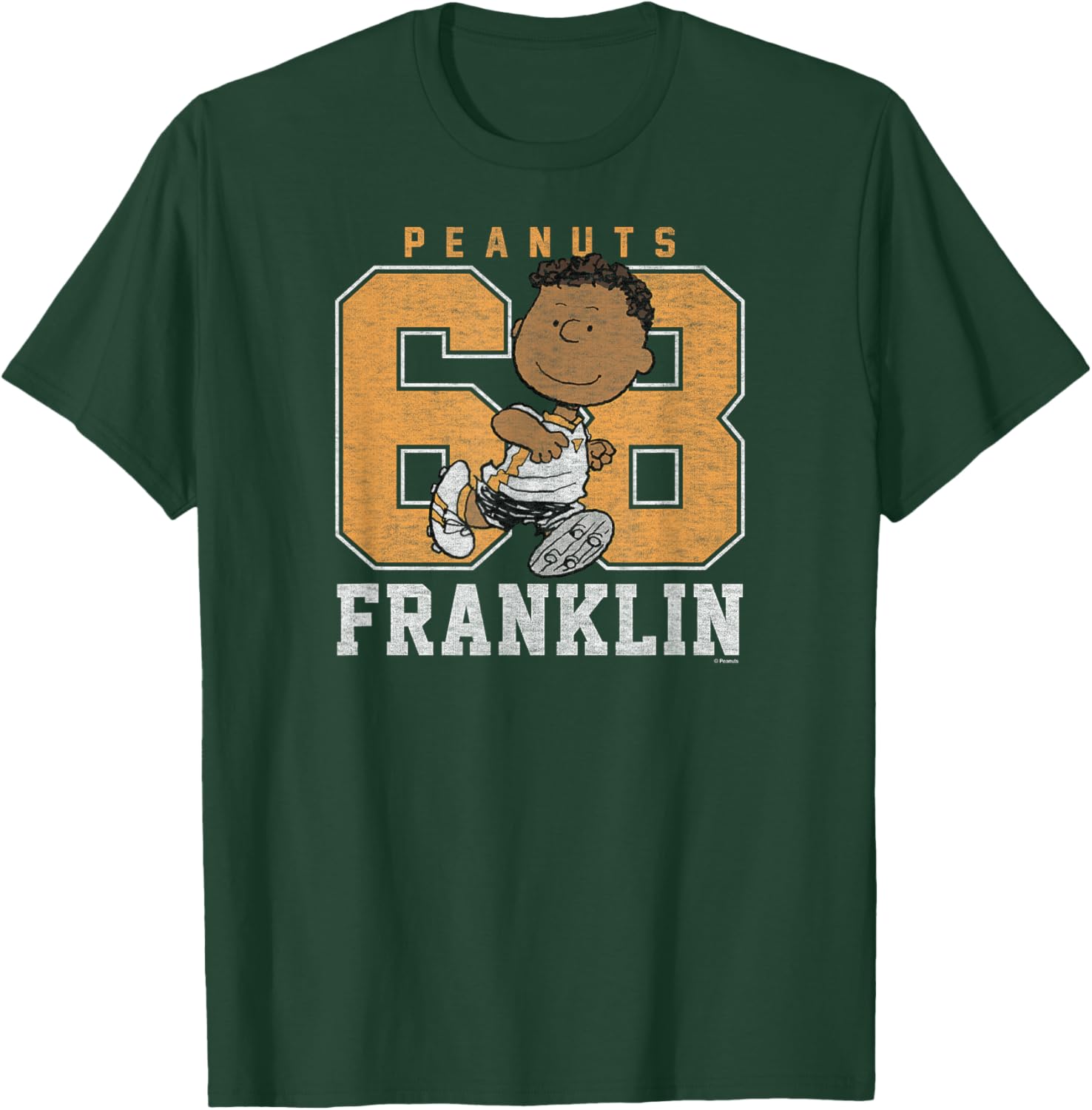 Franklin 68 Classic Sports Design T-Shirt - T-Shirt | Forest