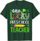 One Lucky Preschool Teacher St Patricks Day T-Shirt - T-Shirt | Forest