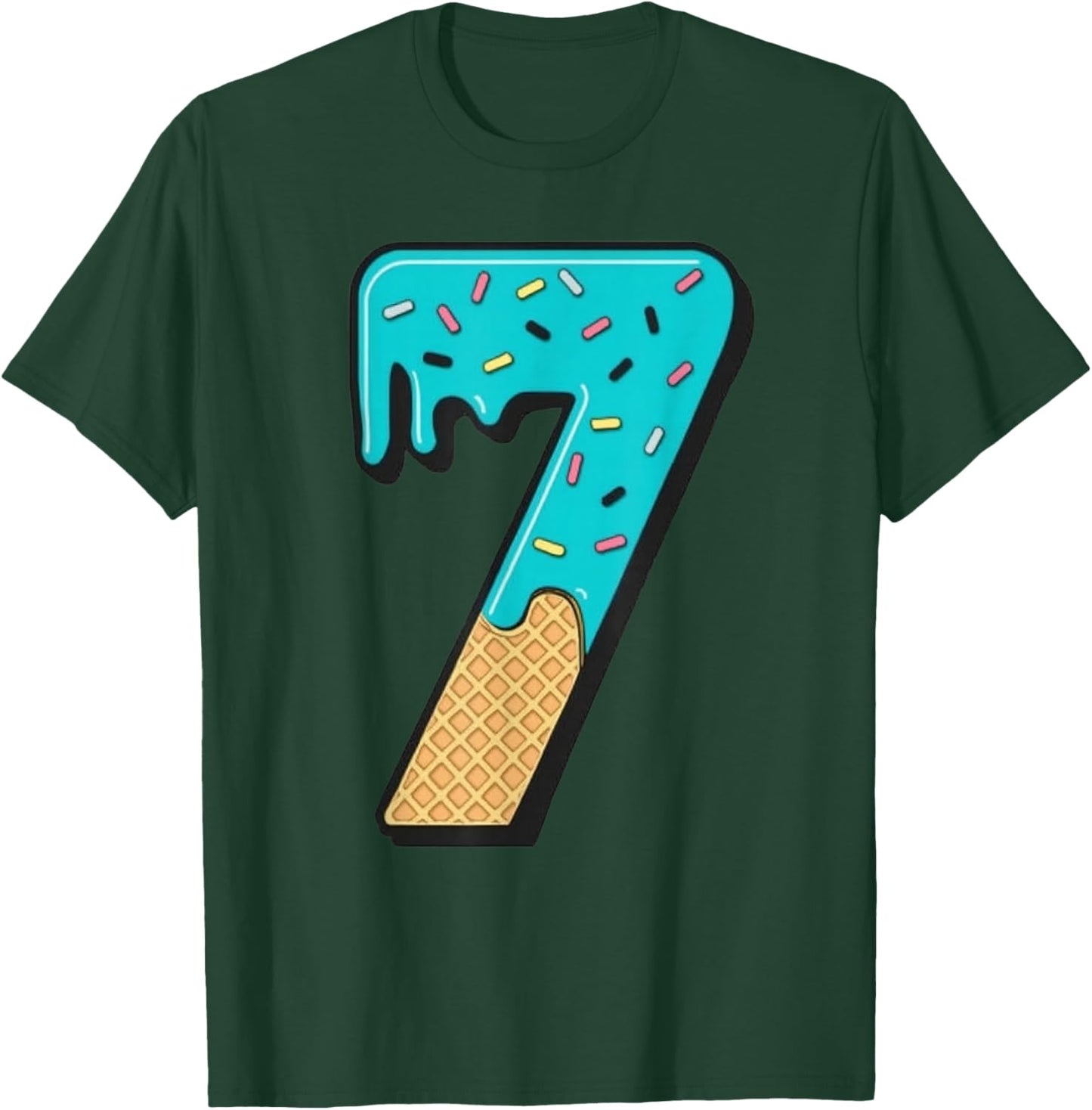 Six Seven Ice Cream 67 Fun Mason Meme Easy Halloween Costume T-Shirt - T-Shirt | Forest