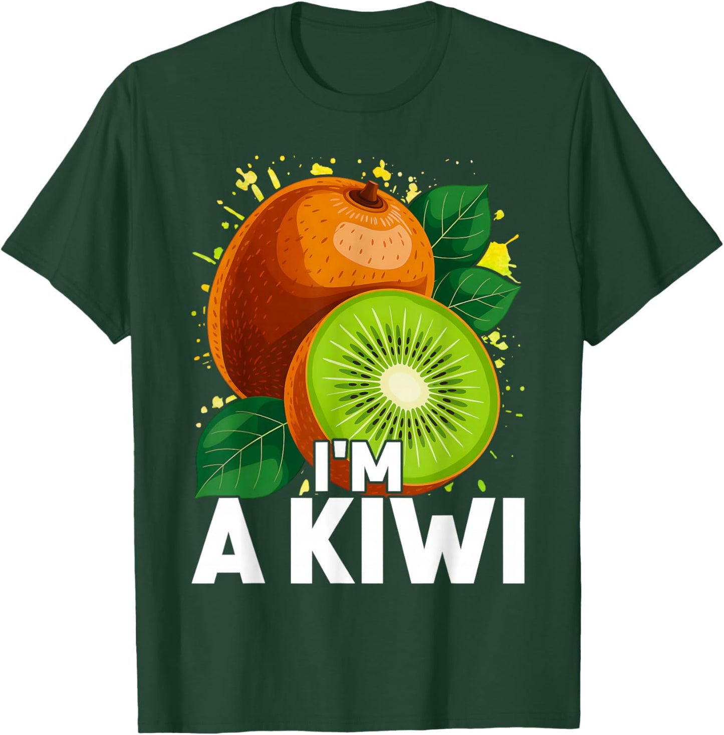 I'm A Kiwi Halloween Costumes Men Women Kids T-Shirt - T-Shirt | Forest