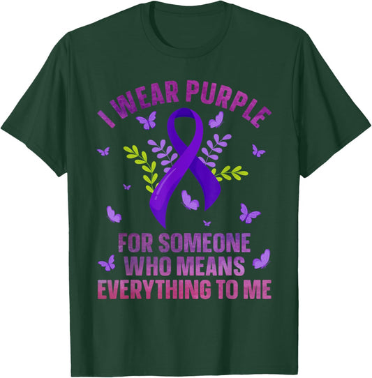 Funny Epilepsy Awareness Art Women Support Epilepsy T-Shirt - T-Shirt | Forest