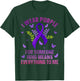 Funny Epilepsy Awareness Art Women Support Epilepsy T-Shirt - T-Shirt | Forest