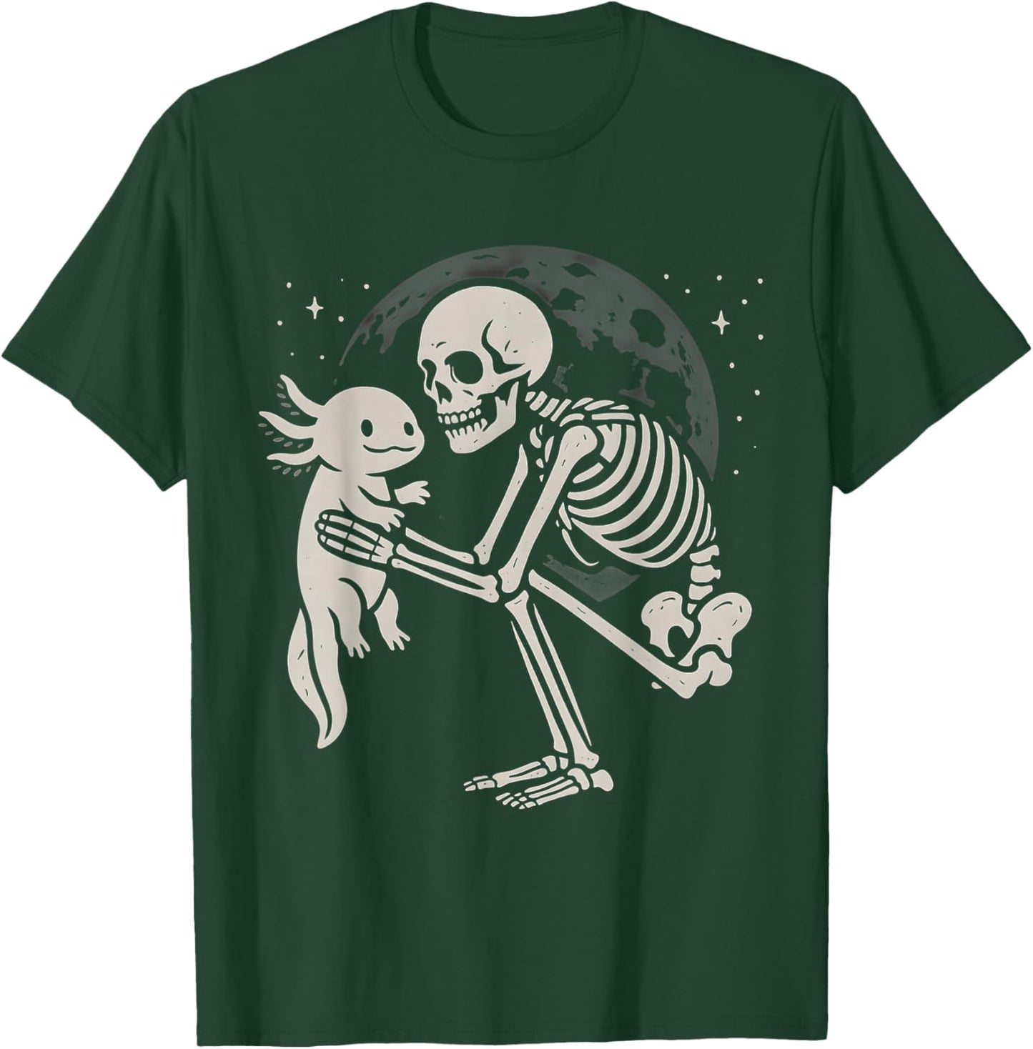Axolotl Emo Goth T-Shirt - T-Shirt | Forest