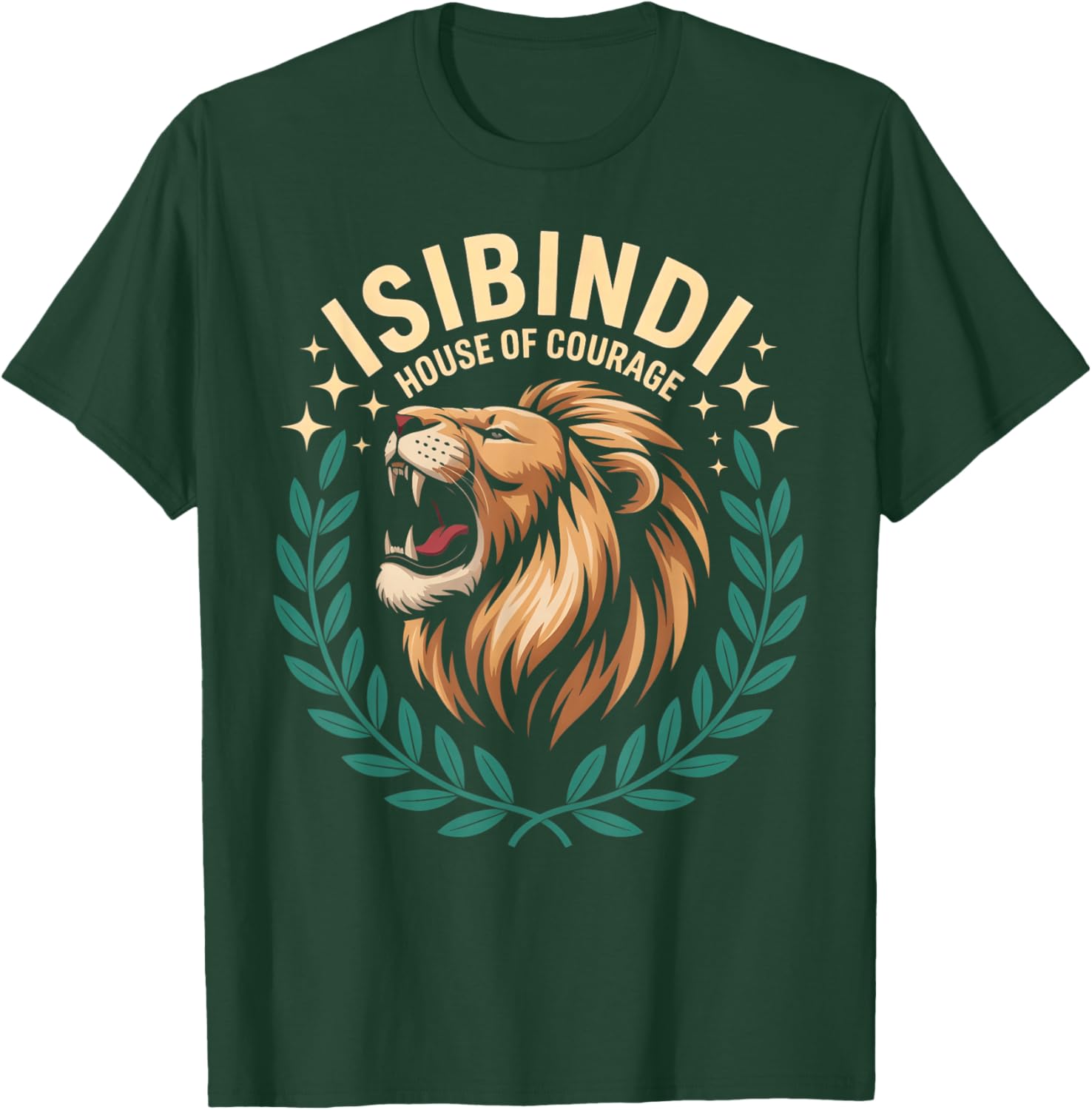 Isibindi House of Courage Shirt Isbindi House School Lion T-Shirt - T-Shirt | Forest