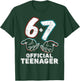 6+7 Year Old Boys Girls Teenager 13th Birthday Funny 67 T-Shirt - T-Shirt | Forest