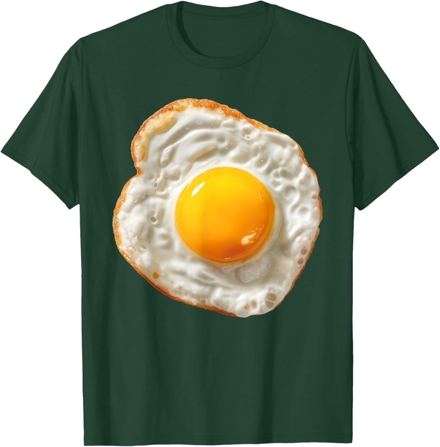 Fried Egg Funny Halloween Food Costume Graphic T-Shirt - T-Shirt | Forest