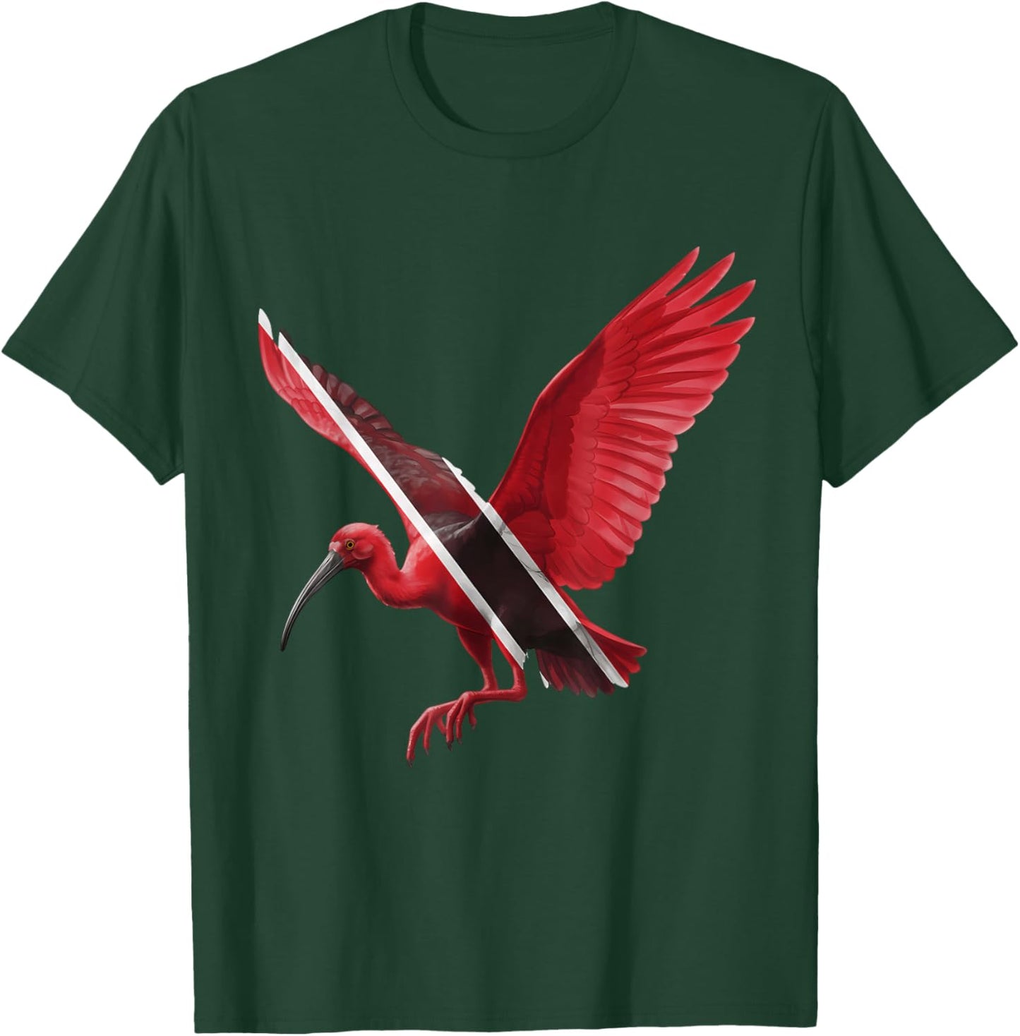Trinidad and Tobago Flag Trini Flag Roots Trinidadian T-Shirt - T-Shirt | Forest