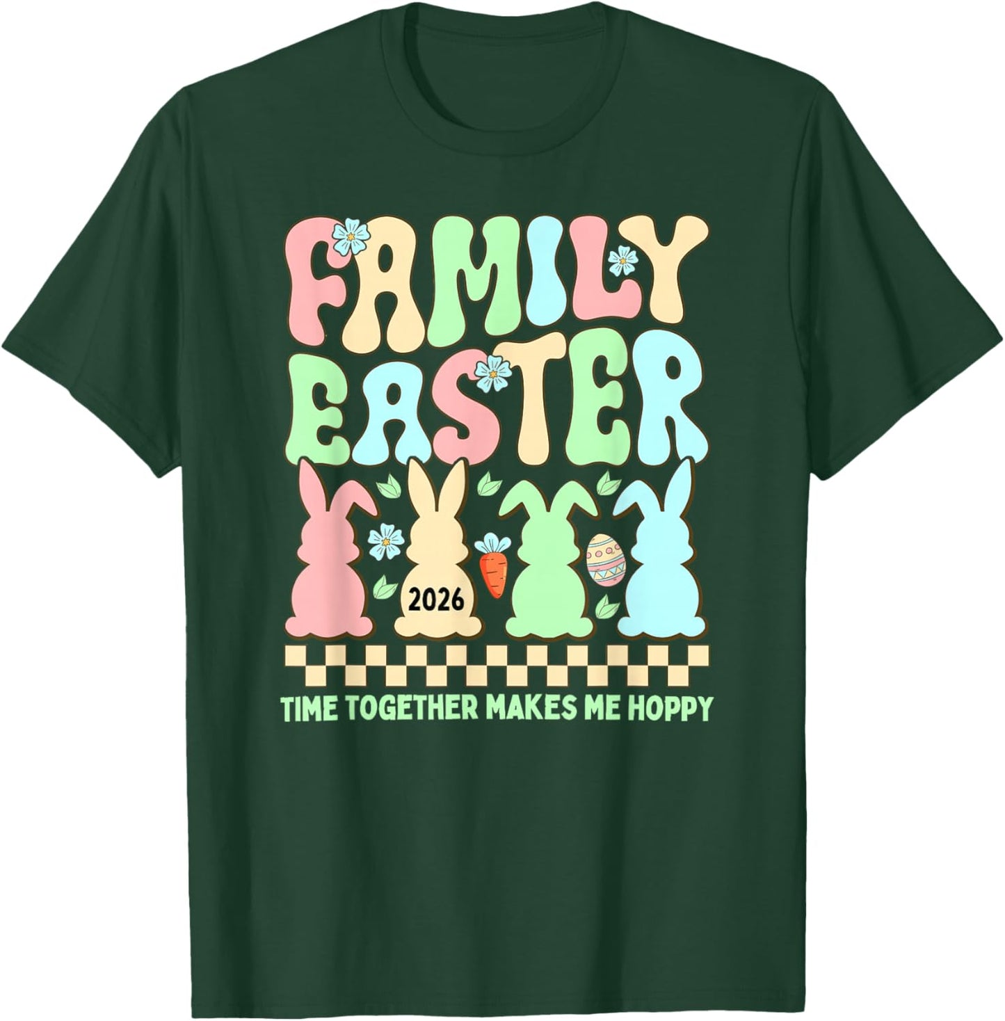 Family Easter 2026 Easter Crew Matching Group T-Shirt - T-Shirt | Forest