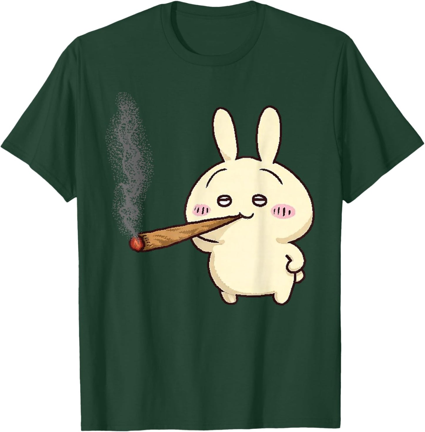 Funny Usagi Smoking Meme Women T-Shirt - T-Shirt | Forest