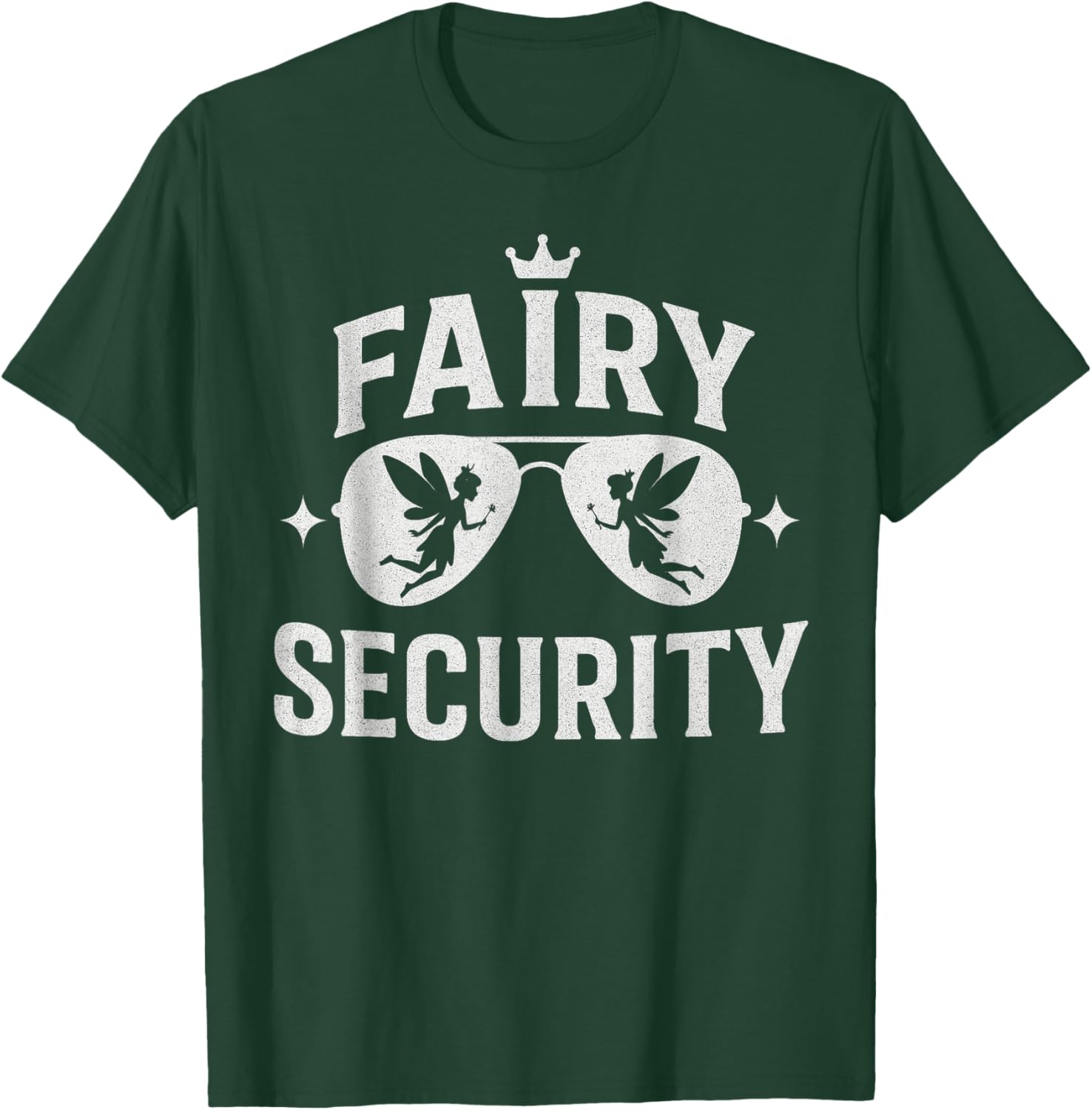 Funny Fairy Security Look for Family Birthday Matching T-Shirt - T-Shirt | Forest