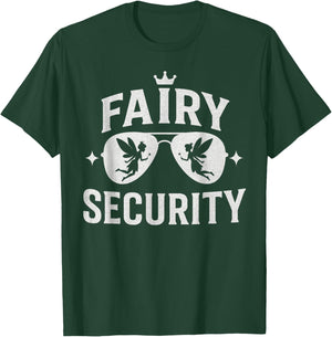 Funny Fairy Security Look for Family Birthday Matching T-Shirt - T-Shirt | Forest