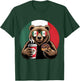 Mexico Flag Bear Mexican Pride Mexican Roots Mexican Flag T-Shirt - T-Shirt | Forest