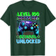Level 100 Days of School Unlocked Funny Video Games Boy Kids T-Shirt - T-Shirt | Forest