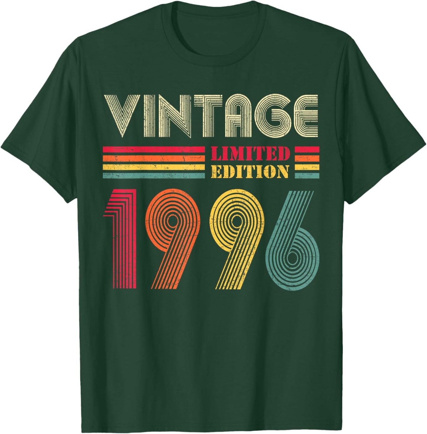 Vintage 1996 30th Birthday Gift Men Women 30 Years Old T-Shirt - T-Shirt | Forest