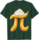 Funny Banana Cream Pie Shirt Pi Day Math Geek Student T-Shirt - T-Shirt | Forest