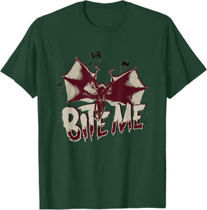 Stranger Things Vecna Bats Bite Me Horror T-Shirt - T-Shirt | Forest