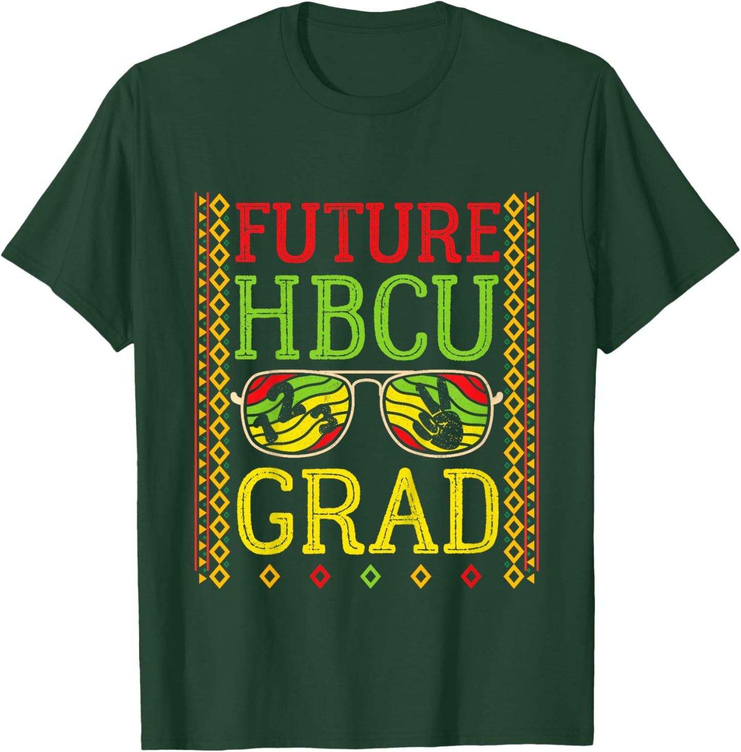 Future HBCU Grad Historically Black Colleges & Universities T-Shirt - T-Shirt | Forest