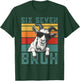 Six Seven Bruh 67 Meme Funny Goat Sunglasses Vintage 6 7 T-Shirt - T-Shirt | Forest