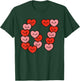 67 Valentine Hearts Funny Six Seven Meme Women Girls Kids T-Shirt - T-Shirt | Forest