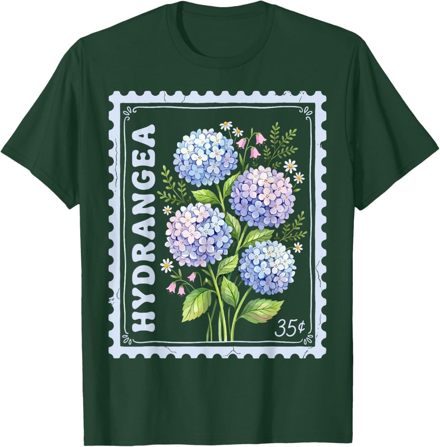 Hydrangea T-Shirt - T-Shirt | Forest