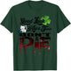 Good Luck Have Fun Don't Die Gamer Saying GLHF Gamer Design T-Shirt - T-Shirt | Forest
