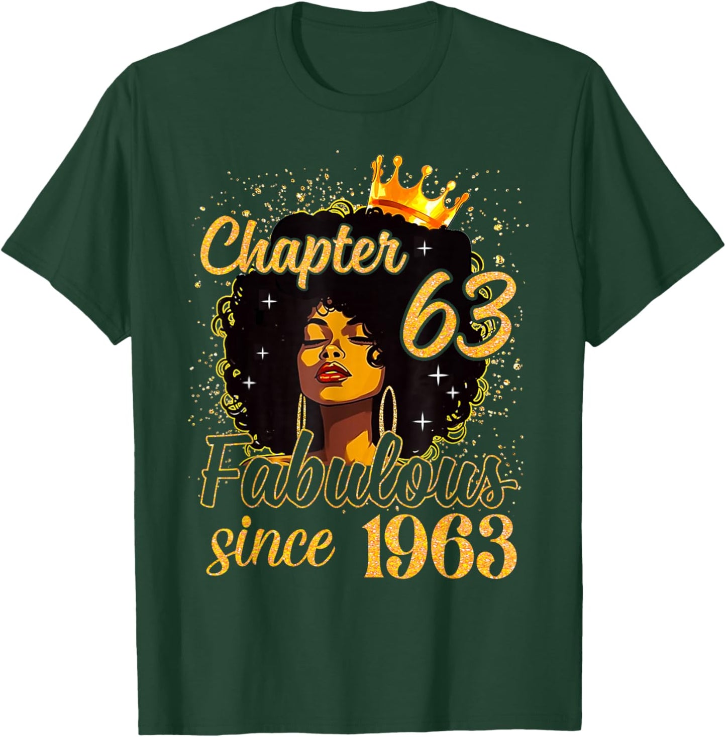 Chapter 63 Fabulous Since 1963 Birthday Party for Girls T-Shirt - T-Shirt | Forest