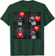 Funny Dachshund Photobooth Dog Lover Design Valentines T-Shirt - T-Shirt | Forest