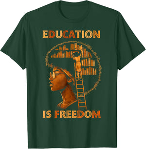 Black History Month Black Leaders African American Teachers T-Shirt - T-Shirt | Forest