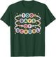 Cute 100 Days of School Beaded Bracelet Teacher Student T-Shirt - T-Shirt | Forest