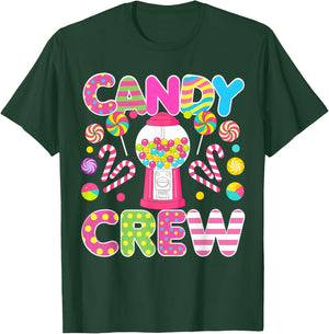 Candy Crew Candy Costume Women Candy Land Kids Sweetie T-Shirt - T-Shirt | Forest